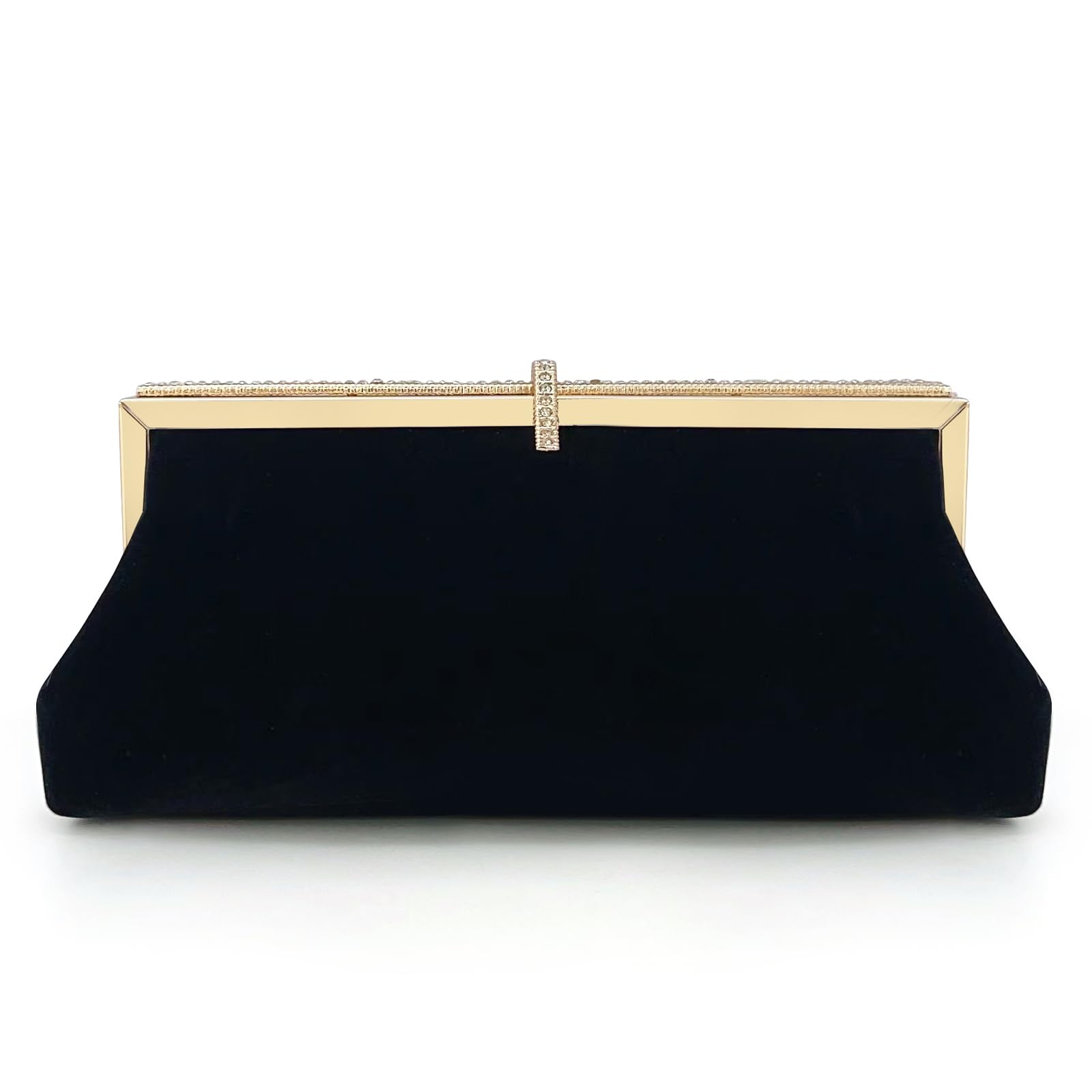 Luxury velour Classic Evening Clutch Bag