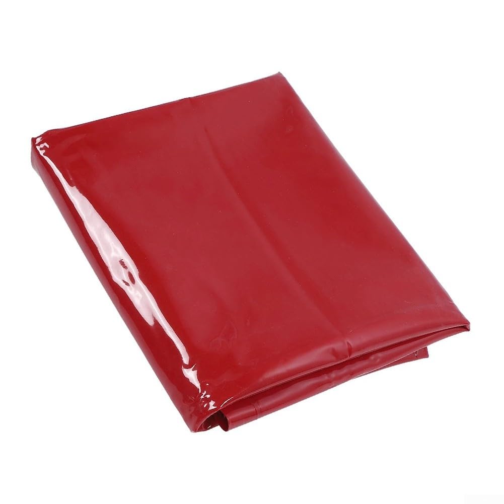 Rideau de soudage 5,7 x 5,7 ft ignifuge imperméable protection UV en polyéthylène avec 24 serre-câbles pour atelier pour chantier industriel blindage