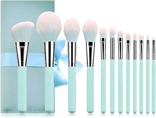 12Pcs Light Makeup Brushes Set Soft Nylon Hair Foundation Blusher Lip Eyeshadow Cosmetics Blending Make Up Brush Kit