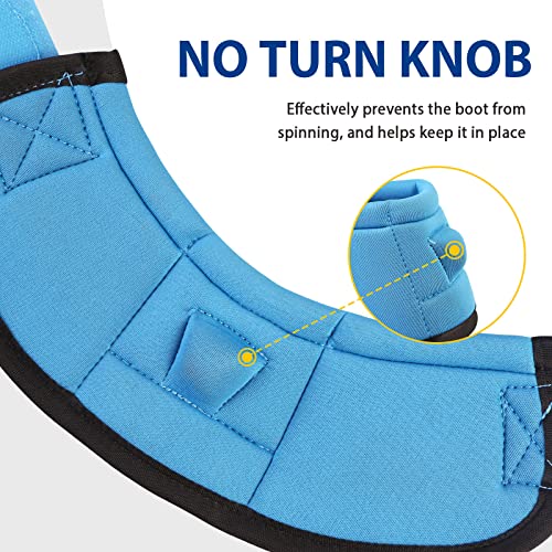 Image of Harrison Howard Horse Bell Boots Overreach Bell Boots No-Turn Bell Boots for Horse-Durable Protective Hoof Boot