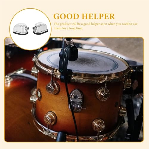 Bass Drum Claw Hook 6 Pcs Snare Drum Set Ear Claw Hooks Accessories para reemplazo de conectores Lugs de hierro Duraderos miniatura 6
