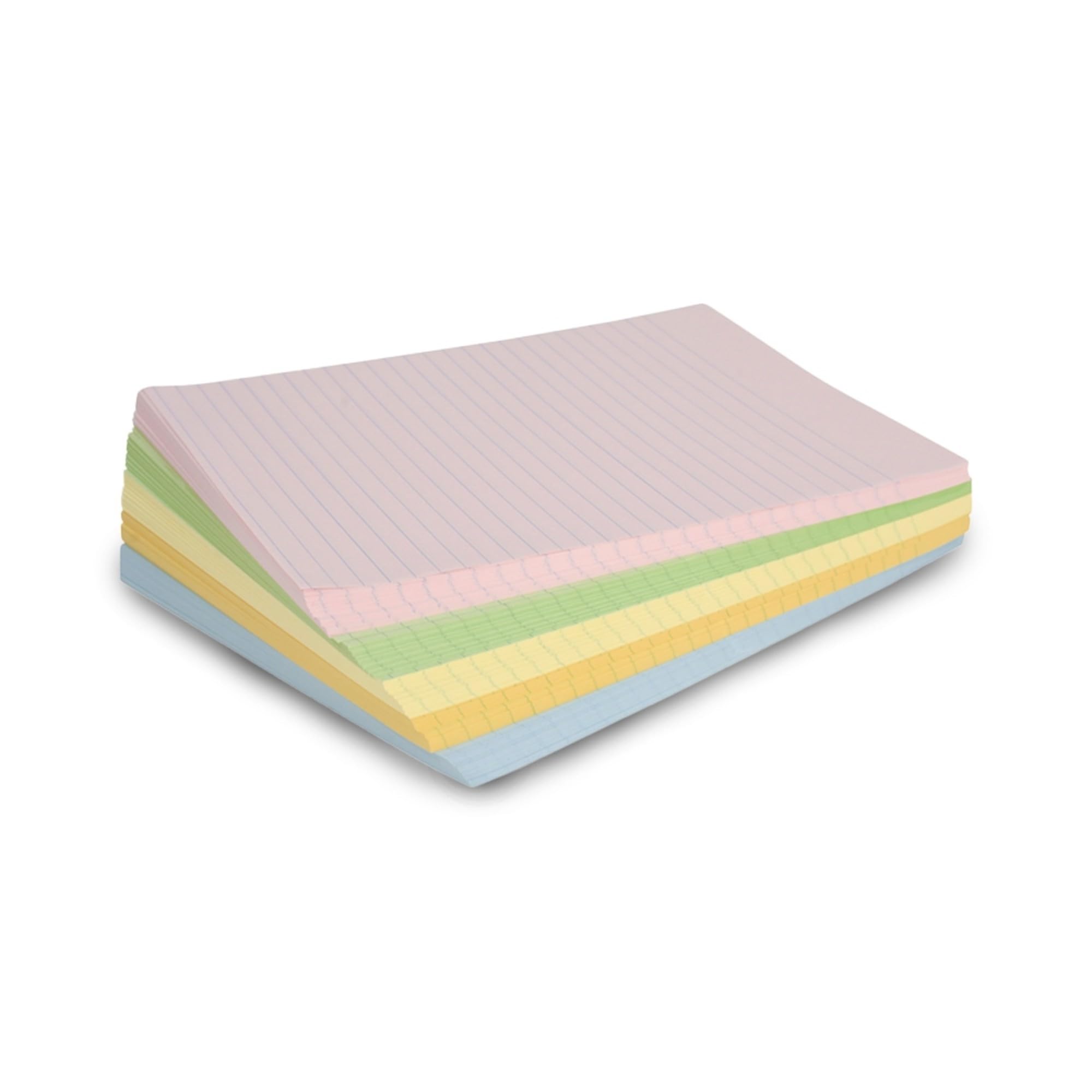 School Smart Ruled Exhibit Paper, 8-1/2 x 11 Inches, Assorted Colors, 500 Sheets - 085454 - Image 9