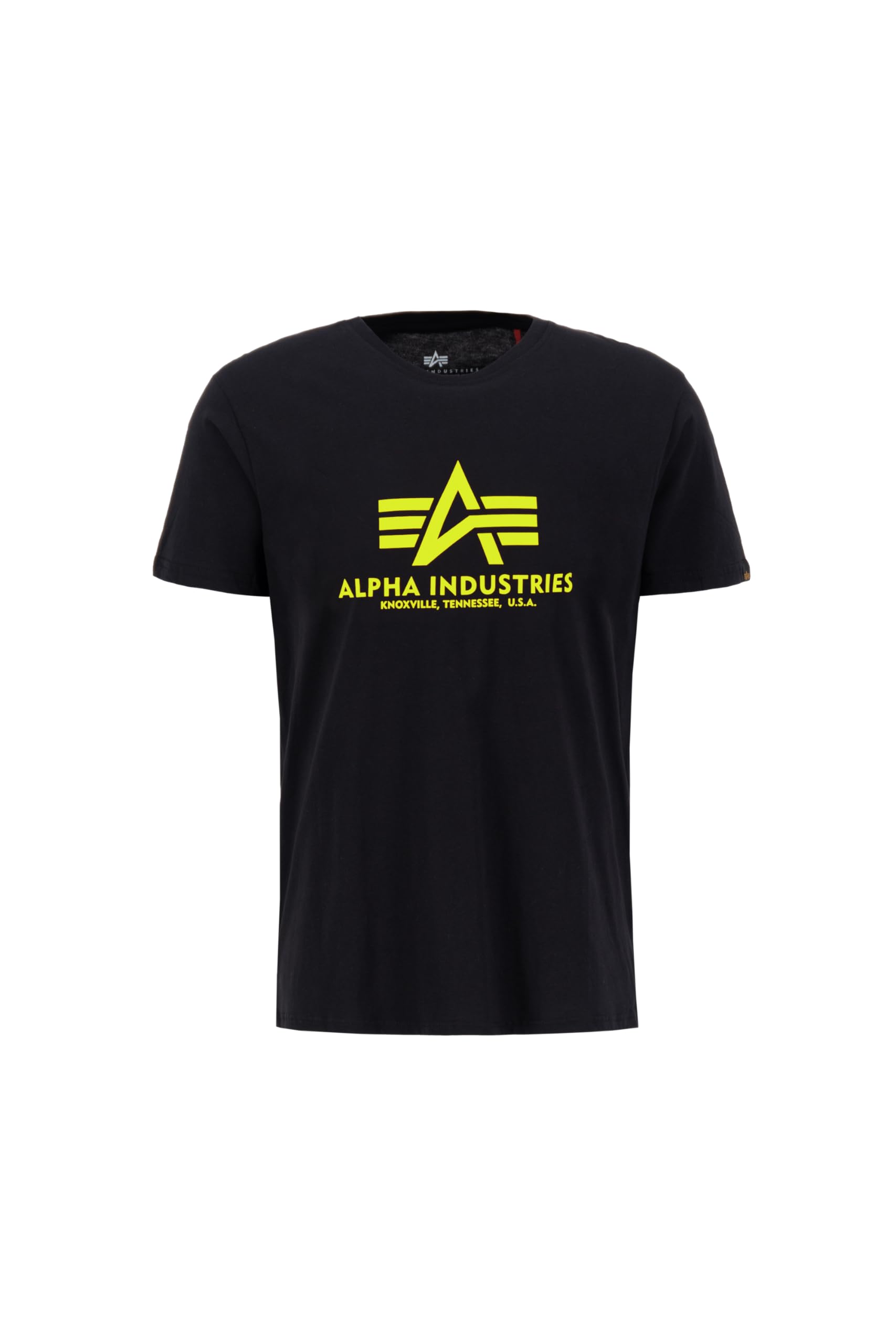 ALPHA INDUSTRIESHerren Basic Neon Print T-Shirt