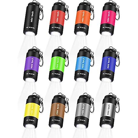 Mudder 12 Mini Keychain LED Flashlights Cover