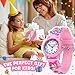 VTAIGE Kids Watch, Cute 3D Cartoon Toddler Watches, Waterproof Analog Learning-to-Tell-Time Watch with Soft Silicone Band – Fun Educational Gift for Boys & Girls Ages 3-8