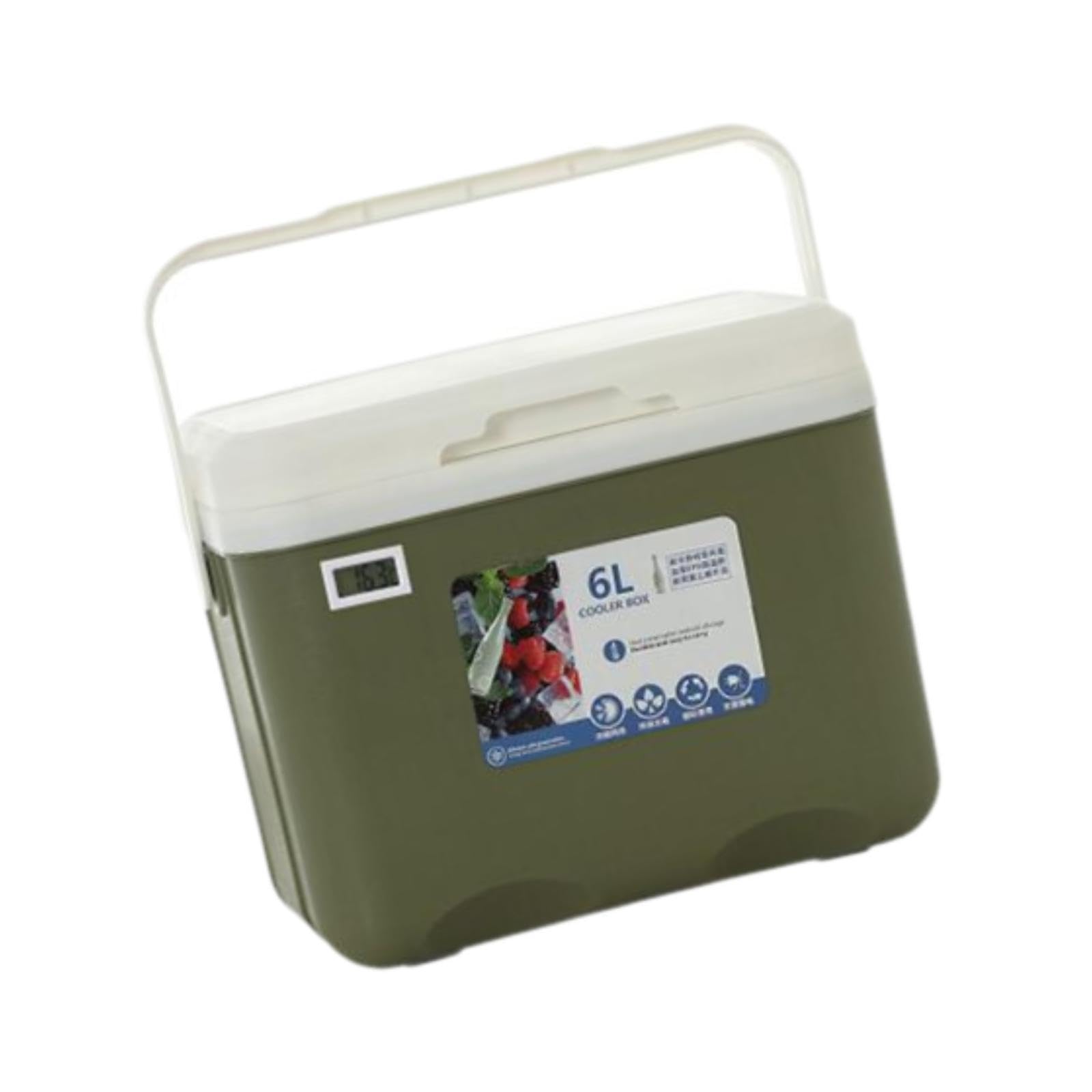 Nevera Portátil de 6 litros para Congelar Alimentos Calientes. Caja Isotérmica Pequeña para Uso Comercial, Playa, Picnic, Bebidas Deportivas Y Leche M