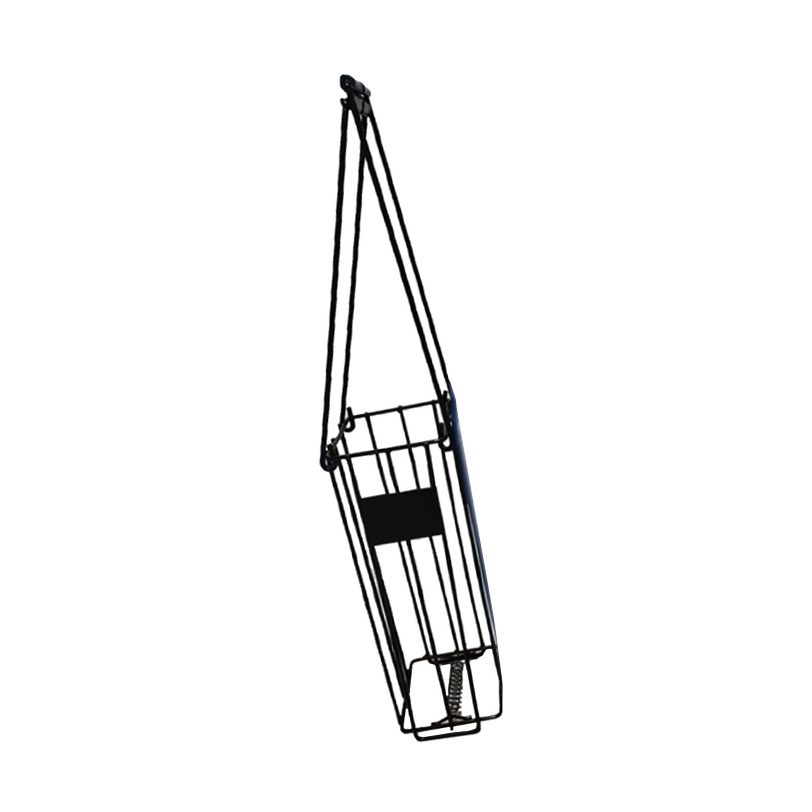 jojomis Tennis Ball Retriever Gatherer with Handle, Portable Pickleball Picker Upper, Metal Ball Collector for Outdoor Training, Beginner Practice, Court Helper