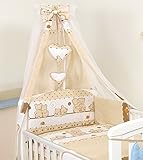 Pro Cosmo 10 Piezas Juego de Ropa de Cama para Cuna 120 x 60