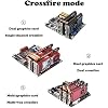 GELRHONR SLI Bridge 2 Way,10cm 26pin Flexible Graphic Card PCI-e Connection Cable for Dual Nvidia GPUs Graphic Card Crossfire Interconnect - N Card