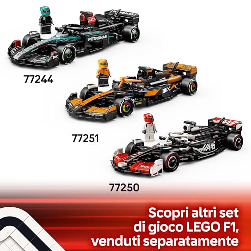 Speed Champions Auto da Corsa BWT Alpine F1 Team A524 Macchina Giocattolo da Collezione con Minifigure del Pilota, Modello per Bambini e Bambine da 10 Anni o per Adulti Fan della Formula 1 77248 - Lego - Immagine 6