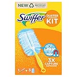 La red de tejido profundo de Swiffer captura la suciedad por completo y saca las partículas como un imán en el interior