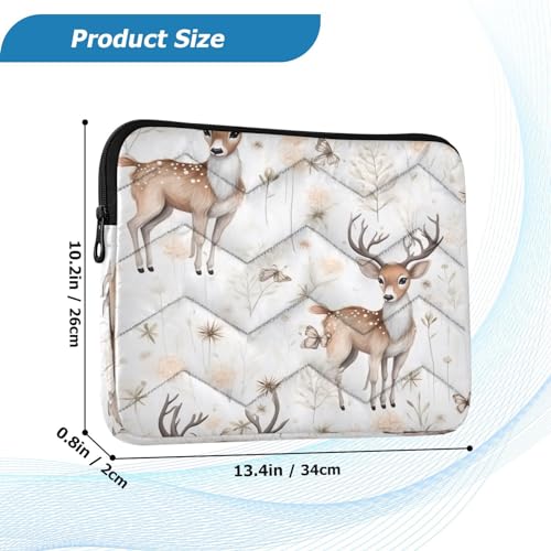 Funda impermeable para portátil 13-14 pulg diseño flores miniatura 3