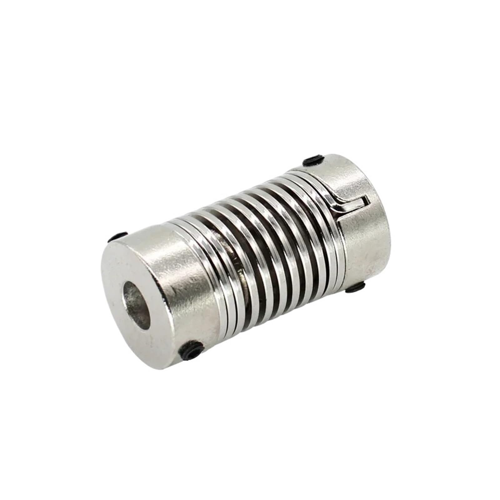 Accouplement d'arbre en aluminium élastique à ressort