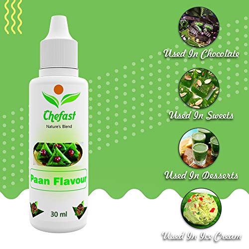 Image of Chefast Pack of 3 Baking Essence Flavour of Rasmalai, Black Currant, Paan for Cake, Ice-Cream,Milkshakes- 30ML ( Use 2-3 Drops Essence for 250 Grm Cake) This is Flavour only, Not a Color