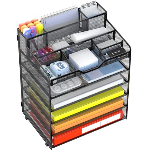 Organizador de escritorio de 6 niveles y almacenamiento de archivos DocNest 2