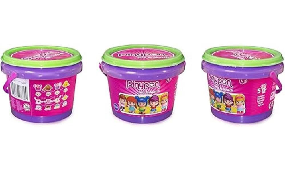 Pinypon 5 Figürlü Karıştır ve Eşleştir Küpü 4 yaş ve üzeri için (Famosa 700015655)