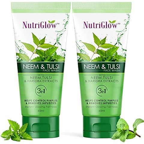 Nutriglow Neem & Tulsi Face Wash Duo Cover