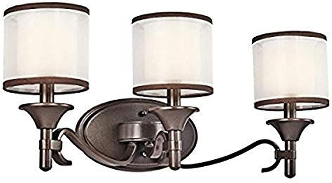 70% Off Everything Kichler 45283MIZ Lacey Bath 3-Light, Mission Bronze 70% Off Everything Kichler 45283MIZ Lacey Bath 3-Light, Mission Bronze