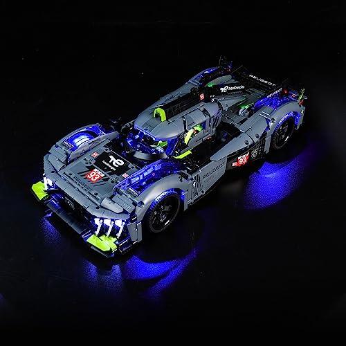 Kit for Lego PEUGEOT 9X8 24H Le Mans Hybrid Hypercar