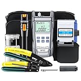 完全な光ファイバー修復ツールセット、包丁ストリッパー光学パワーメーターケーブルメンテナンス用視覚的障害ロケータFTTH光ファイバーストリッパーClauss