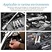 AUCELI Magnetic Spark Plug Socket, 14mm Thin Walled Swivel Socket Removal Tool, 3.8 Inch Universal Standard Spark Plug Socket Set with Magnetic Design, Car Accessories for Most Vehicles (0.55