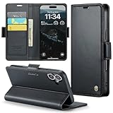 【J.DL】iPhone 17 用 ケース手帳型 いPhone 17 手帳型ケース あいふぉん17 財布型 携帯カバー アイフォン17 スマホケース 17手帳 高级PUレザー 耐衝撃 耐摩擦 全面保護 サイドマグネット カード収納 スタンド機能 軽量 手触りが良い 人気上品な ブラック