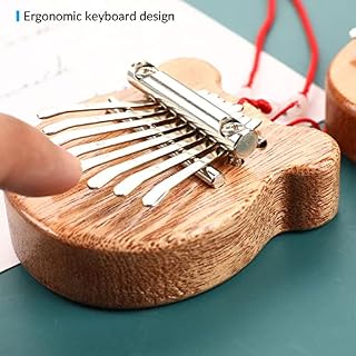 Suewidfay Kalimba 8 Clés Pouce Piano, Piano à Doigts Portable Mbira Sanza Instrument de Musique Professionnel avec pour… - Les Beatles, Paul McCartney, John Lennon, RIngo Starr, George Harrison Suewidfay Kalimba 8 Clés Pouce Piano, Piano à Doigts Portable Mbira Sanza Instrument de Musique Professionnel avec pour… – Image 4