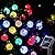 Solar String Lights Outdoor 100 Led 40 Feet Multi-Color Crystal Globe Lights with 8 Lighting Modes, Waterproof Solar Powered Patio Lights for Garden Yard Porch Wedding Party Decoration