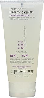 Giovanni Certified Organic More Body Styling Gel & Hair Thickener 6.8 oz. tube by "Giovanni Cosmetics, Inc."
