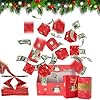 Caja de regalo sorpresa Explosion – Cajas de regalo sorpresa de Feliz Navidad 2025, caja de regalo de explosión emergente, caja de regalo única plegable de sobre rojo, cajas de regalo sorpresa
