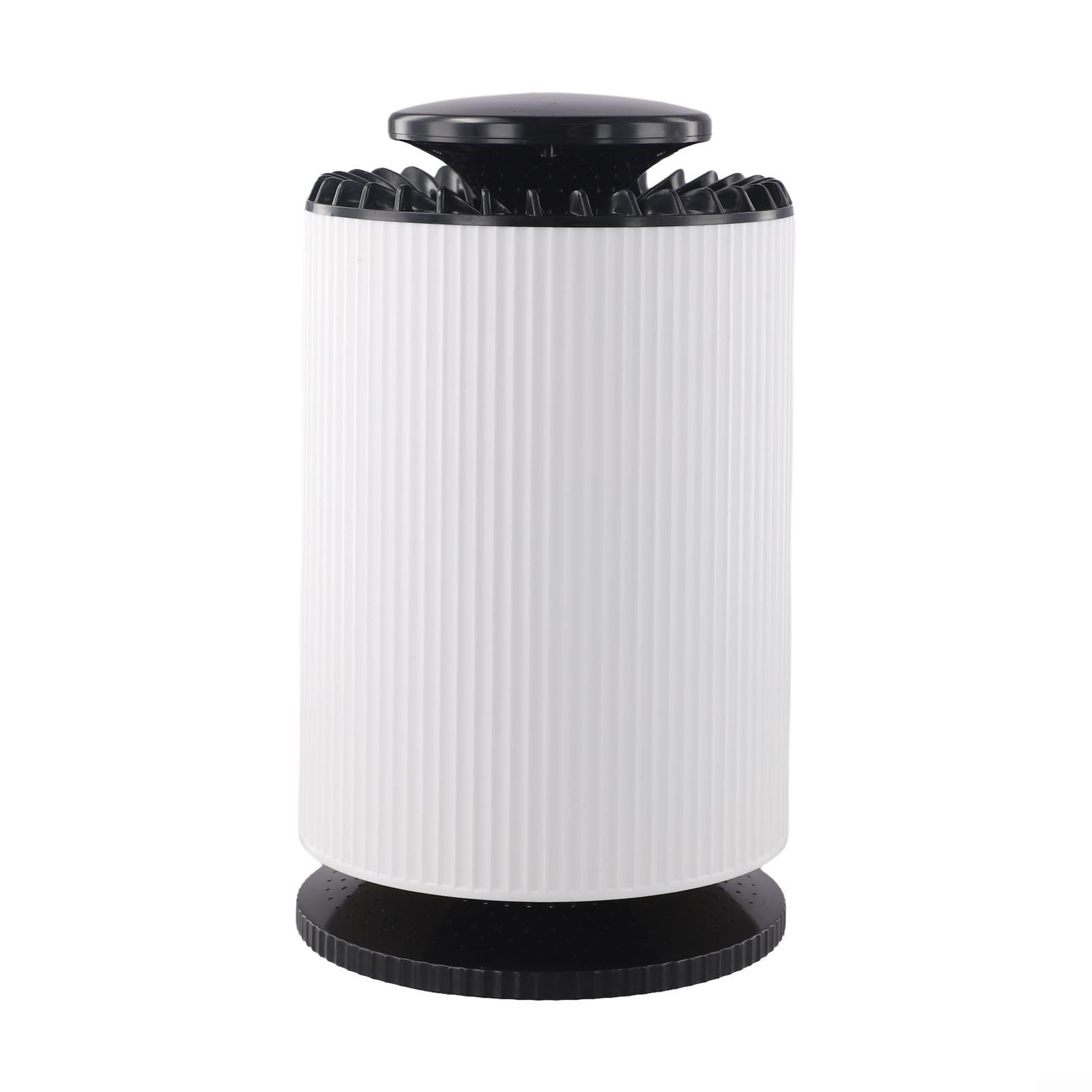 Zoegneer Purificatore d'aria compatto da scrivania per casa e ufficio, rimuove il fumo, PM2 5, polvere rinfresca l'aria silenziosa, materiale ABS, bianco nero, copertura di 10 mq (con 2 filtri)