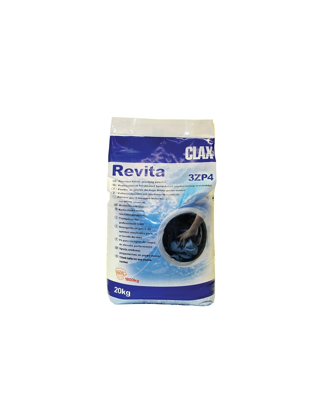 Clax Revita 35B1 - Detergente Alta Calidad Con Blanqueante