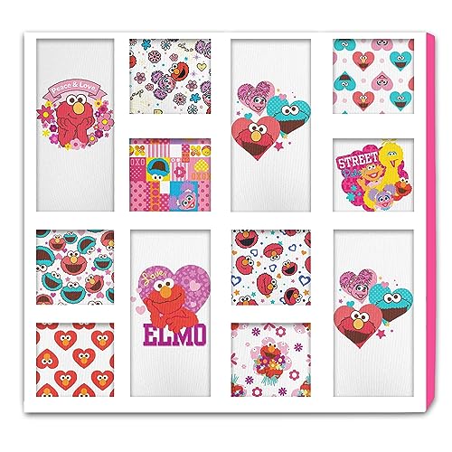 Sesame Street Girls 12pk Countdown Box of 100% Cotton Toddler Panty with Success Chart & Stickers for Potty Training Fun2