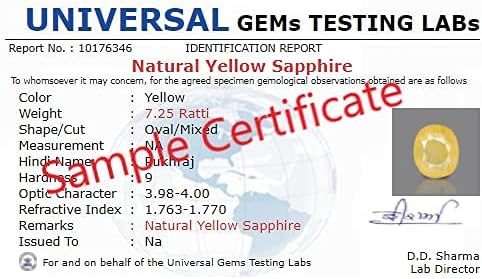 12.25 ラッティ 11.60カラット 非加熱未処理 A+ 品質 ナチュラル イエロー サファイア プクラジ ジェムストーン リン