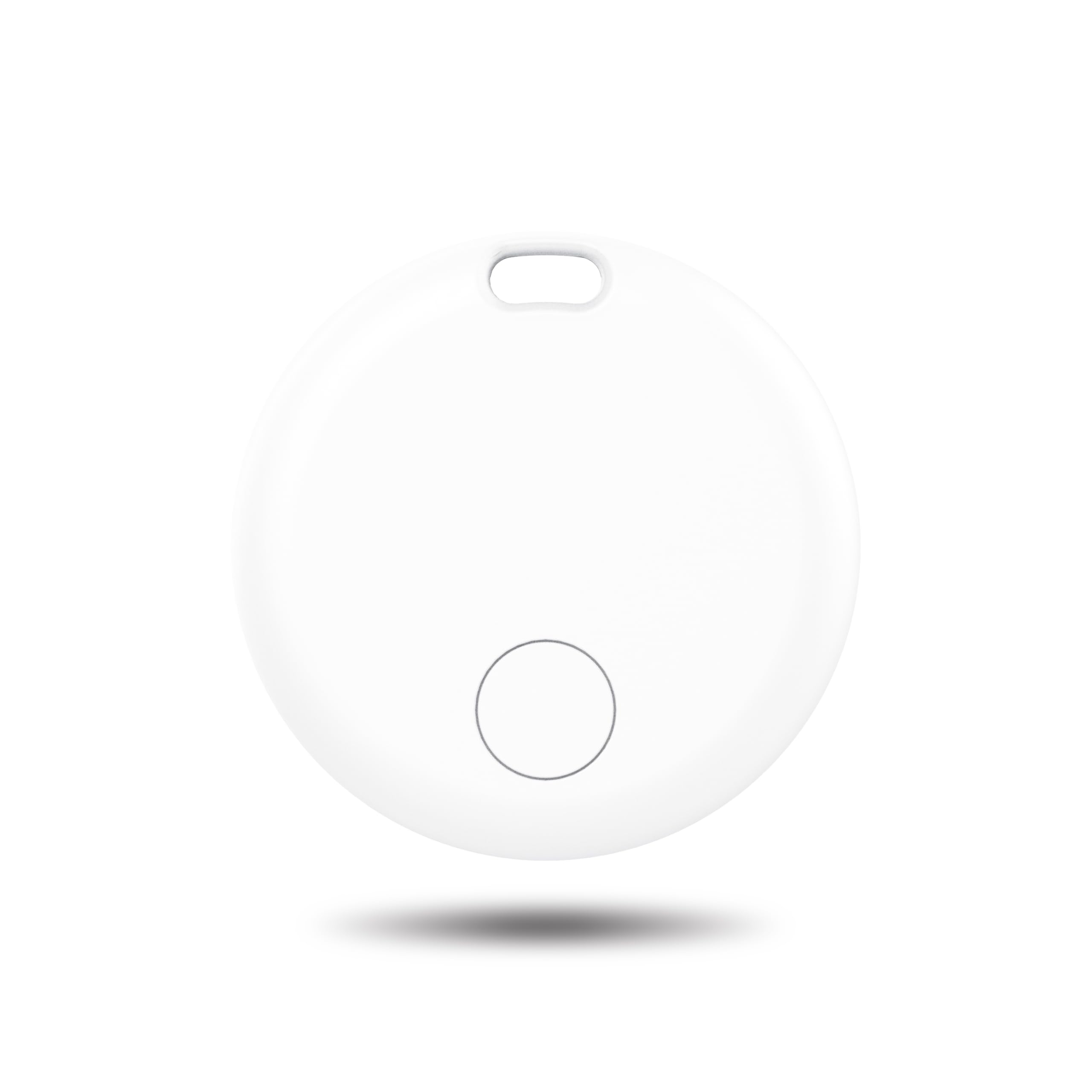 Tracker Bluetooth Item Finder-1Pack，Compatible with Apple Find My APP (iOS Only), Ivory