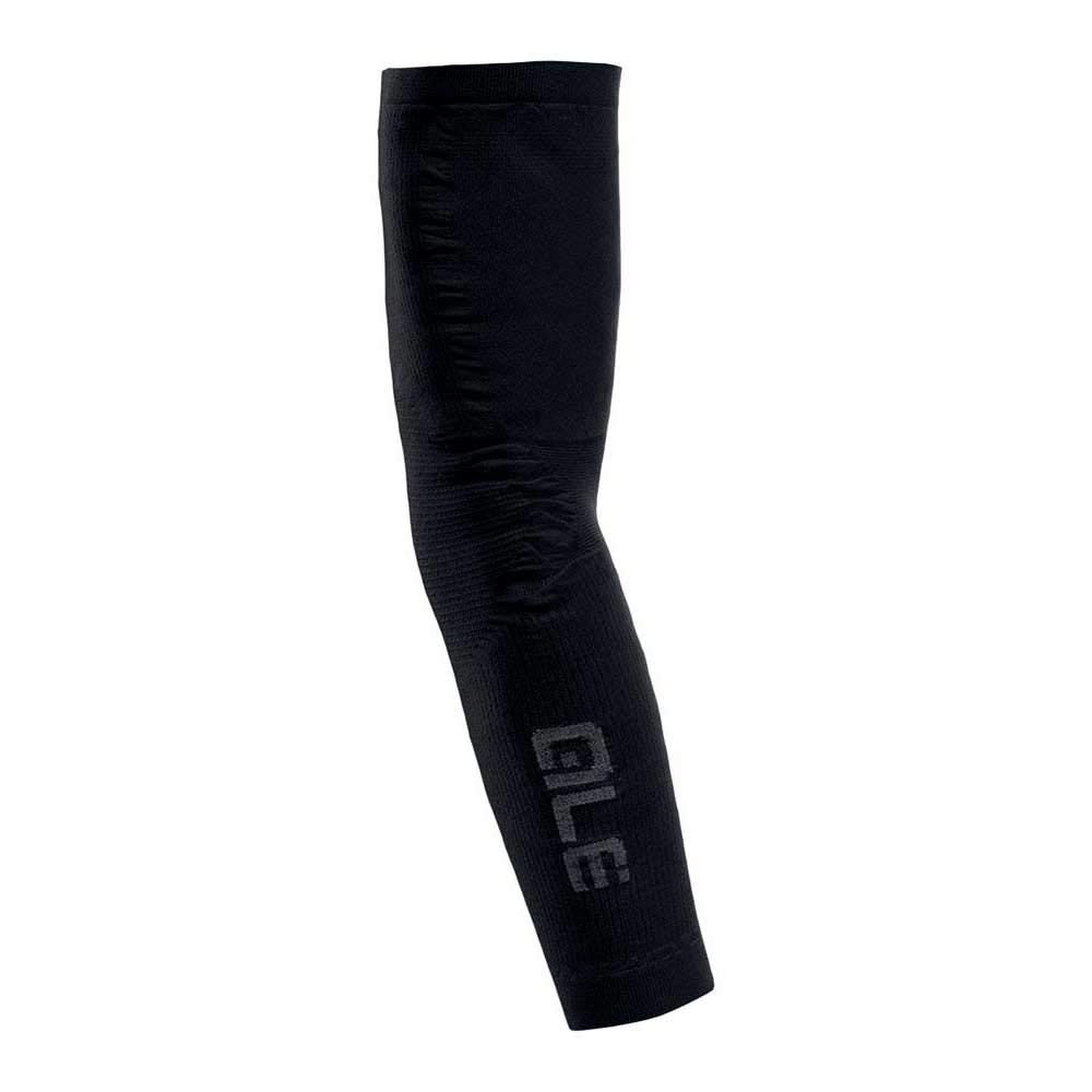 Alé Cycling Unisex Seamless Leg Warmers, Black, One Size