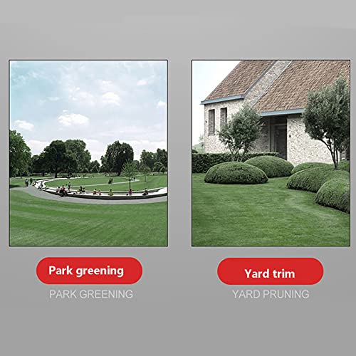 XINKO Elektrische grasmaaier, trimmer-grasmaaier, oplaadbare accu-grasmaaier, automatische draagbare tuin-huitrimmer voor in de tuin - Afbeelding 3