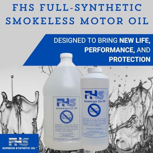Aceite para motor FHS Smokeless 5W-30 6 cuartos miniatura 2
