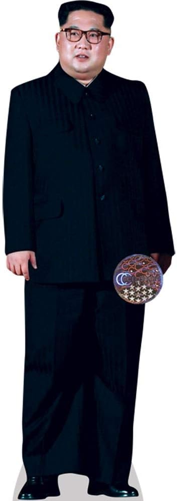 Kim Jong-un (Black Suit) Life Size Cutout