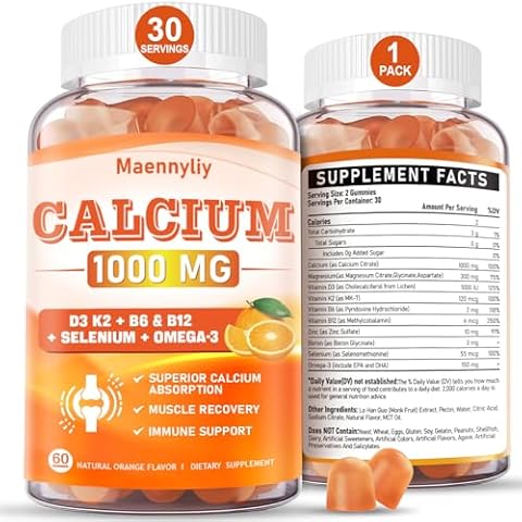 Maennyliy Calcium Citrate Gummies 1000 mg Cover