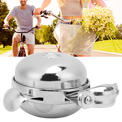 Relógio de bicicleta clássico, aparência retrô, som alto e claro, relógio de controle de mountain bi