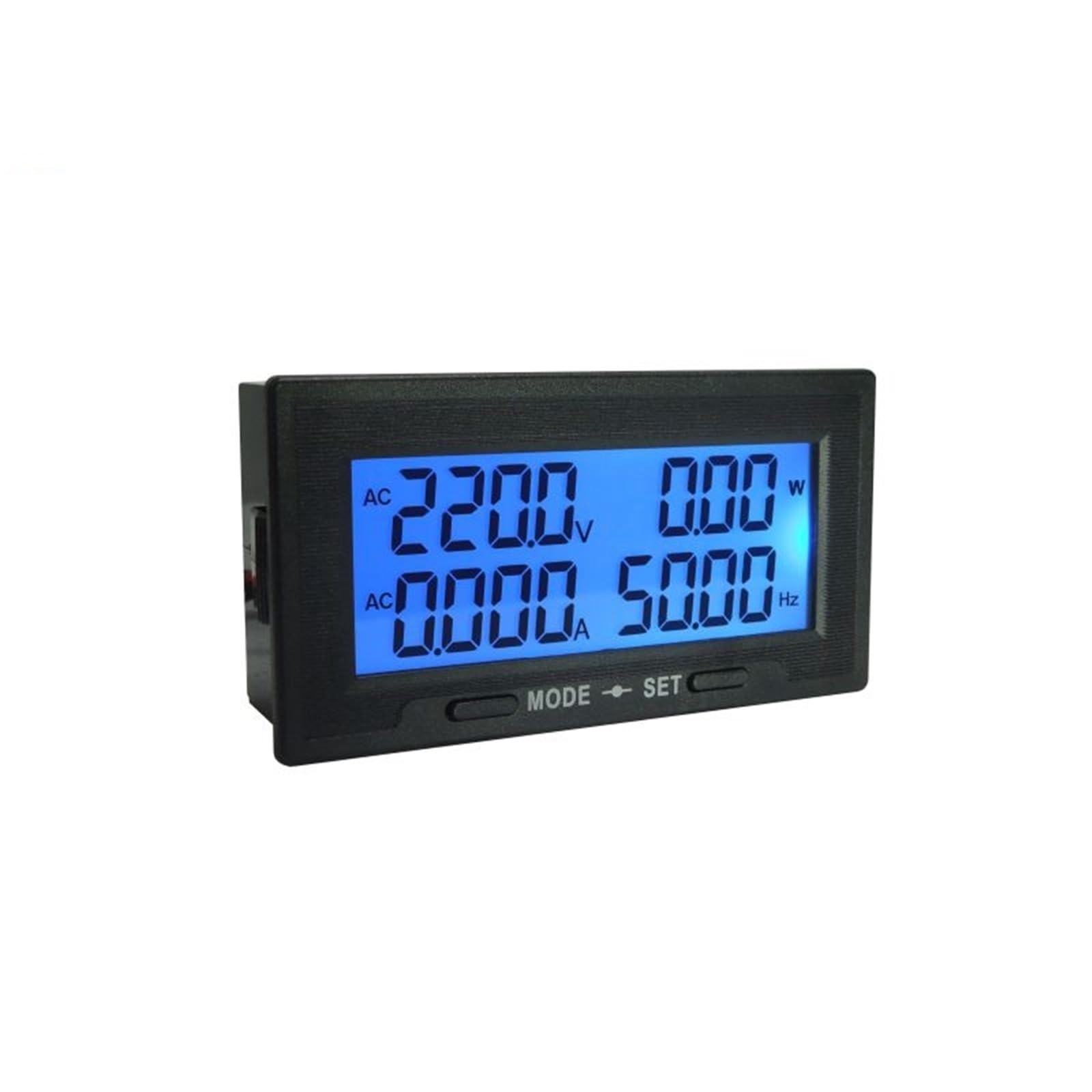 AC 0-100A Aperto Chiuso AC 0-500V Tensione Corrente Meter Misuratore Multifunzionale DC8-18V Misuratore di Potenza Misuratore di Frequenza Tester Energia PF