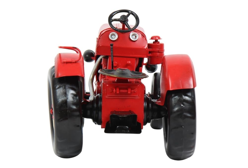 Blechtraktor Nostalgie Modellauto Oldtimer Marke Porsche Super L 319 Traktor Modell aus Blech L 28 cm