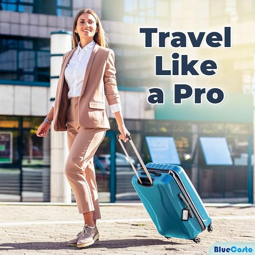 Luggage Tags (Small, Black, 10 PK) - Suitcase Tags w/Name ID Card & Heavy-Duty Metal Wire Loops - Bright Colored PVC Tags for Travel Baggage - Backpack Name Labels4