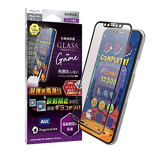 ���v���X iPhone 11/iPhone XR �K���X�t�B�����uGLASS PREMIUM FILM�v�h���S���g���C�� ���̃\�t�g�t���[�� �Q�[������