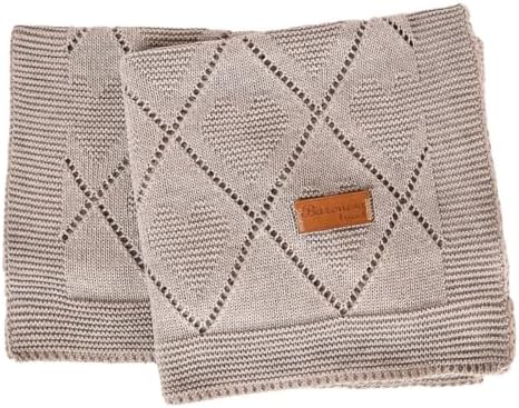 Manta Bebe Menina Tricô Cobertor Bebê Menino Antialérgico Premium...