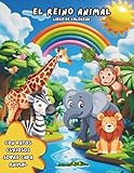 reino animalia resumo  El Reino Animal: Libro de colorear para niños: 50 dibujos de animales fáciles para colorear con datos curiosos y divertidos para niños