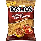 Tostitos Multigrain Roasted Red Pepper Flavored Tortilla Chips, 10 oz Bag