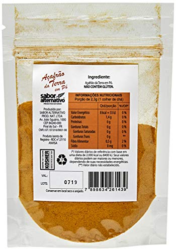 Açafrão da Terra (Cúrcuma) em Pó - 40G