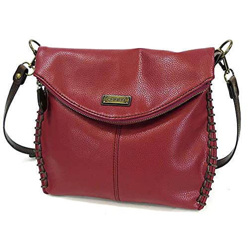 Chala Charming Crossbody Bag Shoulder Handbag With Flap Top and Zipper -Pewter2